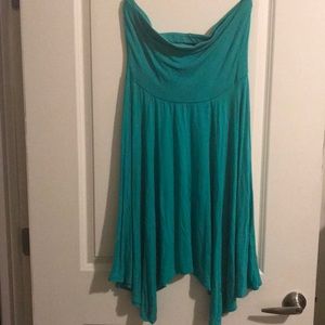 Express strapless sundress